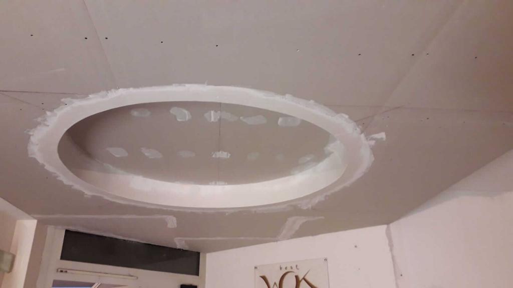 veletta curva in cartongesso