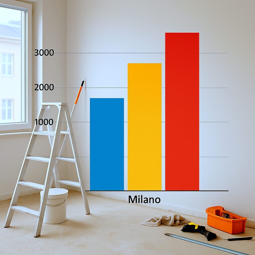 Pareti in Imbiancatura a Milano: Tipi, Ambienti, Idee