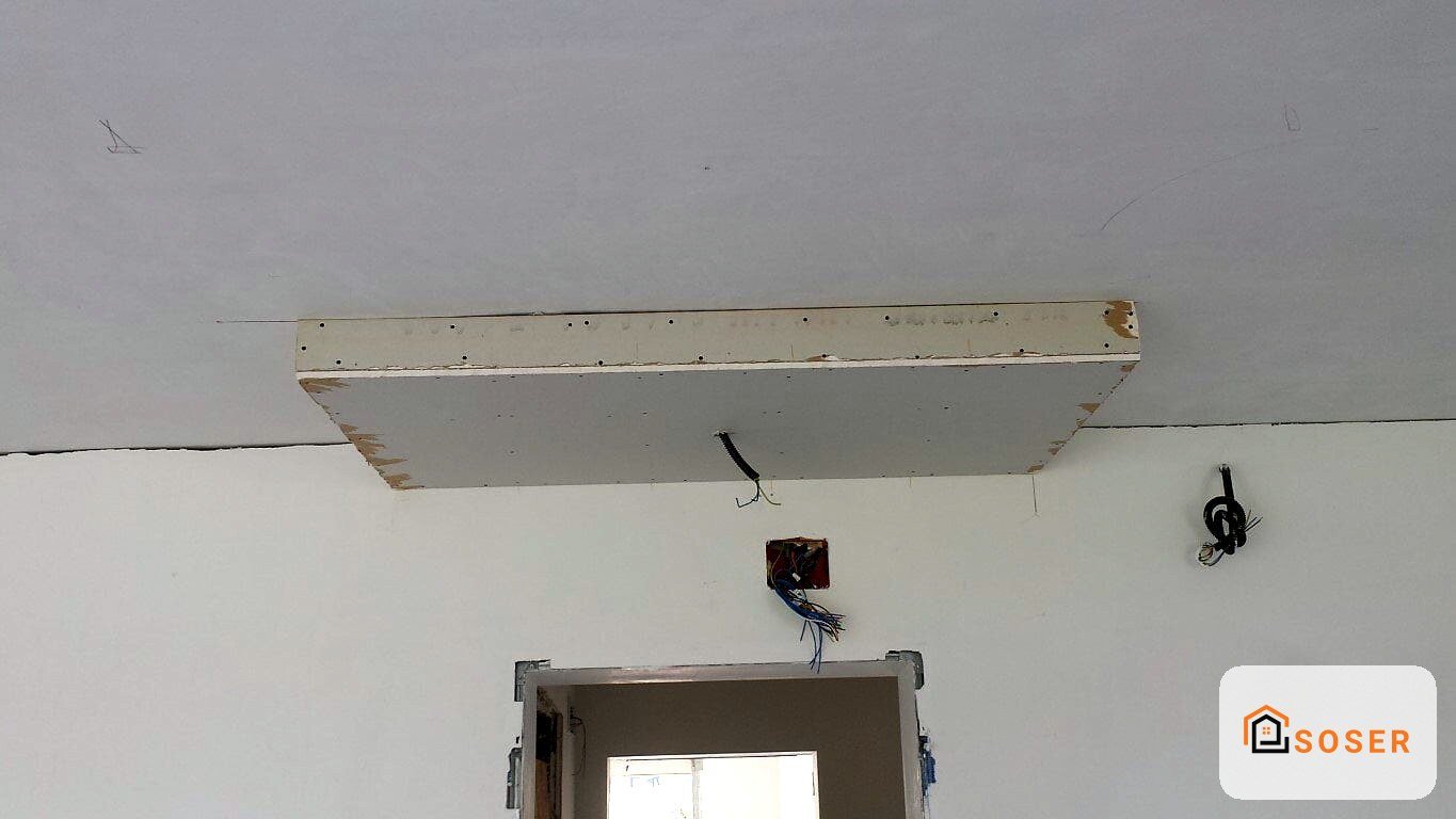 Installazione impianto elettrico a incasso con scatola di derivazione in cartongesso